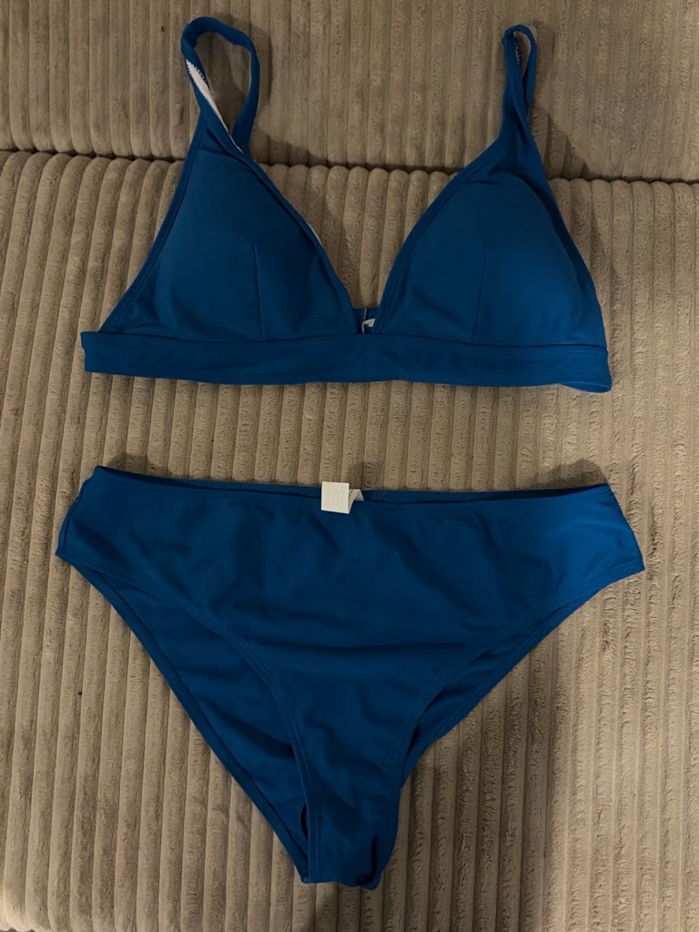 Blue Women’s Two-Piece Bikini Set